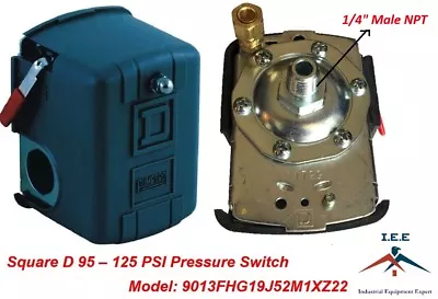 Buy Square D By Schneider Electric 9013FHG19J52M1X Air Compressor Pressure Switch • 62.99$