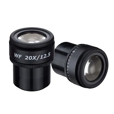 Buy AmScope EP20X30F-V374 Pair Of Focusable Extreme Widefield 20X Eyepieces (30mm) • 82.99$