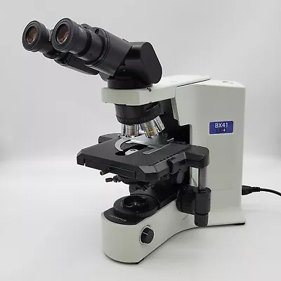 Buy Olympus Microscope BX41 With LED Upgrade And 2x Objective Pathology / Mohs • 5,495$