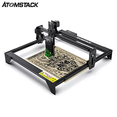 Buy ATOMSTACK A5 5W Laser Engraving Cutting Machine 20W Desktop Laser Engraver E3E0 • 131.68$