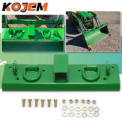 Buy For John Deere Compact Tractor Bolt On Grab Hooks & D Rings & 2  Receiver • 41.50$