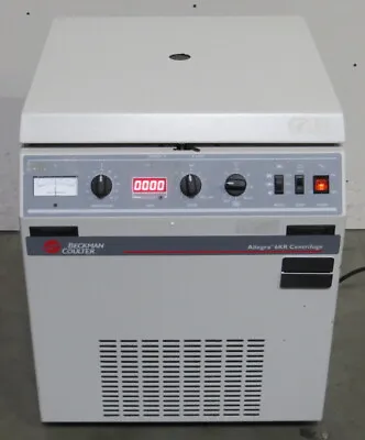 Buy T191301 Beckman Coulter Allegra 6KR Refrigerated Kneewell Centrifuge W/ Rotor • 500$