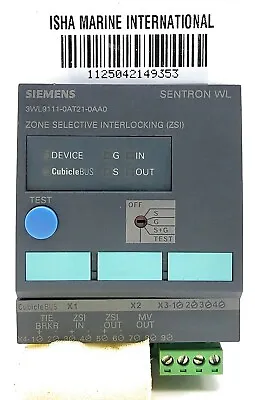 Buy Siemens Sentron WL 3WL9111-0AT21-0AA0 Accessories Circuit Breaker • 499$