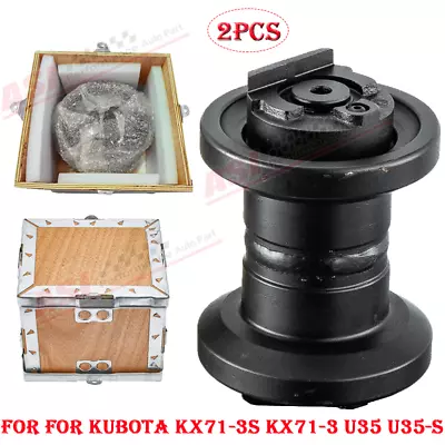 Buy 2PCS Bottom Roller Undercarriage For Kubota KX71-3S KX71-3 U35 U35-S Excavator • 234.99$