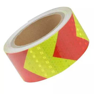 Buy Vehicle Safety: Reflective Trailer Tape - 2x30FT Red/Yellow DOT-C2 Car/Truck • 14.39$