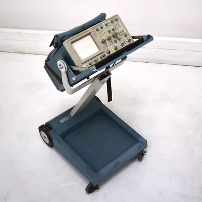 Buy Tektronix 2445A 150MHz Oscilloscope W/ Tektronix K212 Portable Instrument Cart • 449.99$