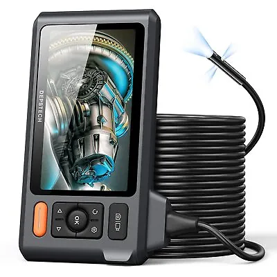 Buy DEPSTECH DS520 Borescope Inspection Sewer Camera Semi-Rigid Industrial Endoscope • 74.79$