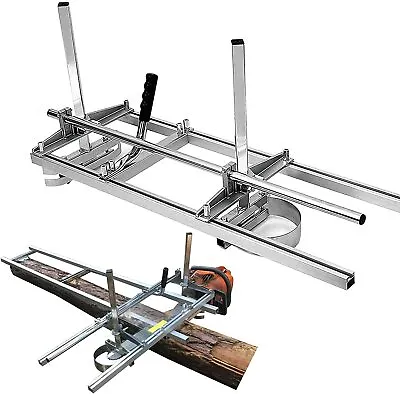 Buy Portable Chainsaw Mill 14 -36  Chain Saw Mill Aluminum Steel Planking Lumber • 74.90$
