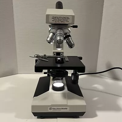 Buy Fisher Science Education - Monocular Microscope - 4 Objective - #0829889 - WORKS • 65$