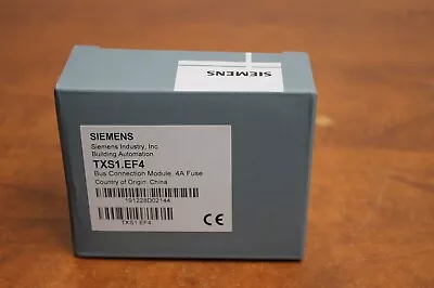 Buy Siemens TXS1.EF4 Bus Connection Module Brand New In Original Box PXCM • 66.50$