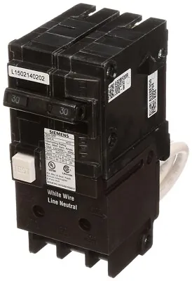Buy Siemens QF220A Ground Fault Circuit Interrupter,20 Amp - 2 Pole QF220 • 225$