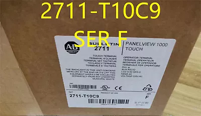 Buy Allen Bradley Panelview-1000 2711-t10c9 Ser-f Frn-4.46 New In Box • 1,894.60$