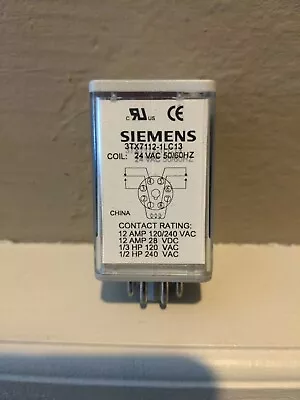Buy Siemens 3TX71 DOUBLE CONTACT RELAY, COIL 24 VAC 50/60HZ   3TX7112-1LC13  • 18.99$