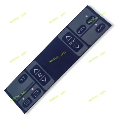 Buy Air Conditioning Control Panel Button Sticker For Sany Shanhe Longgong Excavator • 9.09$