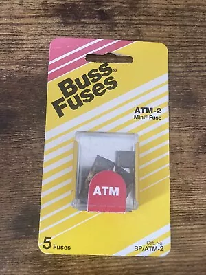 Buy Buss Fuses ATM-2 Mini-Fuse 32V USA Seller • 6.90$