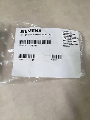 Buy Siemens SP Valve Solenoid 2-Way R3 LVM20R3-5B-X89 • 53.07$