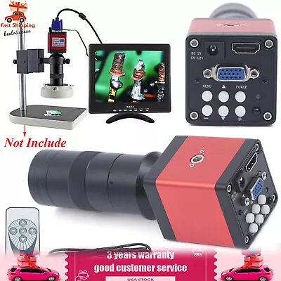 Buy Digital Monocular Microscope Camera Industry Video Inspection HDMI HD 130X 3800W • 76$
