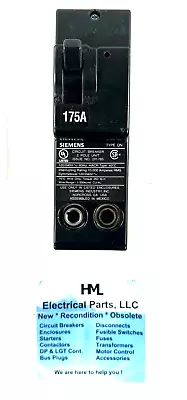 Buy Siemens, Qn2175, 175a, 240v, 2p, (murray Mpd Replacement) *reconditioned • 89$