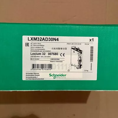 Buy LXM32AD30N4 Schneider Server Driver Brand New Boxed Fast Shipping 1PCS • 998$