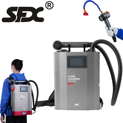 Buy Pulsed Laser Cleaner 100W Laser Cleaning Machine Rust Removal For Paint Graffiti • 8,084$
