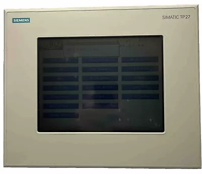 Buy Siemens Simatic TP27-10”, Touch Panel 6AV3627-1QL01-0AX0 • 125$
