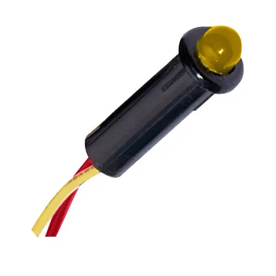 Buy Paneltronics 048-017 Amber LED Indicator Light, 120VAC, 1/4 - Ideal F... • 7.85$