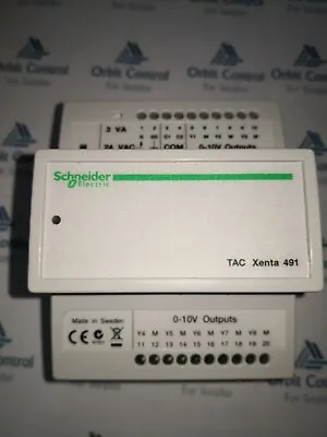 Buy  Schneider Electric TAC Xenta 491 / V 1.04 / 007303010 With  Base  • 250$