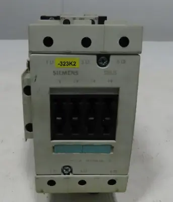 Buy Siemens 3RT1045-1BB40 Motor Starter Contactor 80Amp 480V 60Hp 3 Pole Coil 24V • 32.99$