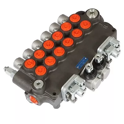 Buy Waltyotur 6-Spool 21GPM Hydraulic Directional Control Valve For Small Tractors • 169.96$