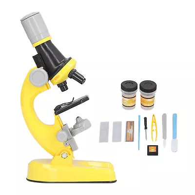 Buy Kids Microscope Kit LED 1200X Microscope With Specimen Slides Science Educationa • 18.62$