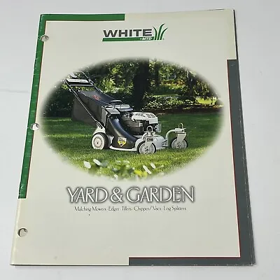 Buy MTD White Yard Garden Mower Edger Tiller Vacs Outdoor Equipment Dealer Catalog • 11.92$