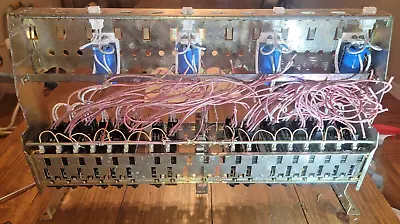 Buy Vintage Lucent Fuse Panel, 16 Modules With 4 Fuses Each, W/transformers, As-is • 17.89$