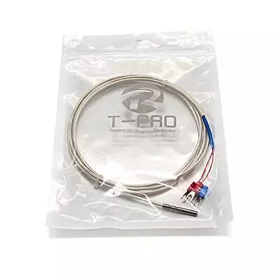 Buy RTD PT100 Temperature Sensors Three-wire System，Stainless Steel Probe4×30MM R... • 18.32$