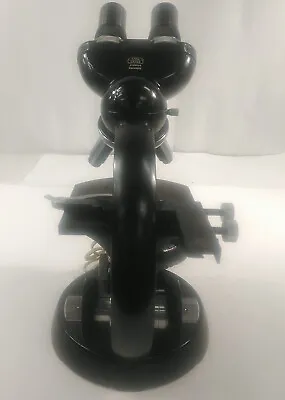 Buy Vintage Carl Zeiss Standard Binocular 4 Objective Microscope *READ* • 300$
