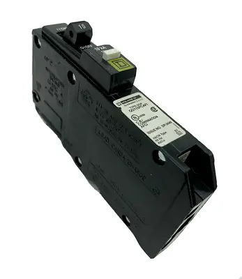 Buy Square D QO115PCAFI 1 Pole 15 Amp 120VAC QOP Plug In Neutral Combination Breaker • 34.95$
