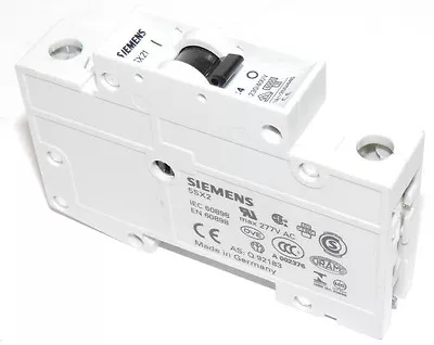 Buy Lot Of 4 Siemens 5sx2 C4 Circuit Breaker 5sx2c4 5sx21-c4 5sx21c4 • 55$
