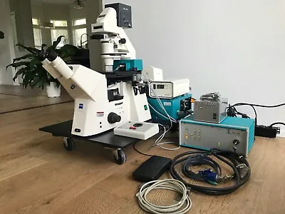 Buy Zeiss Axiovert 200M  Fluorescent Microscope  PALM MICROLASER MICROBEAM P.A.L.M • 8,900$