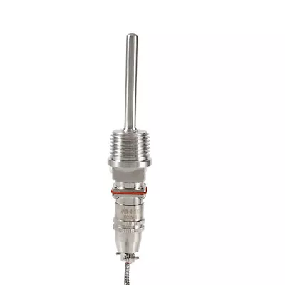 Buy RTD Pt100 Temperature Sensor Probe 1/2 NPT Thread 3 Wires 2M Cable • 13.95$