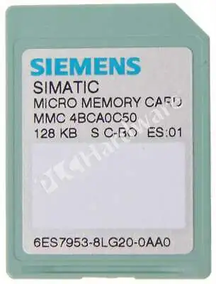 Buy Siemens 6ES7953-8LG20-0AA0 6ES7 953-8LG20-0AA0 SIMATIC S7-300 Memory Card 128KB • 23.46$