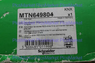 Buy New Schneider Electric MTN649804 SCHNEIDER MTN649804 BLIND ACTUATOR REG-K/ • 153.24$