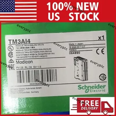 Buy Schneider Electric TM3AI4 Modicon TM3-4 Analog Input Module 1PC Brand New • 191.59$