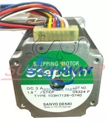 Buy New  SANYO DENKI 103H7126-0740 Stepping Motor 103H71260740   (1PCS) • 109.78$