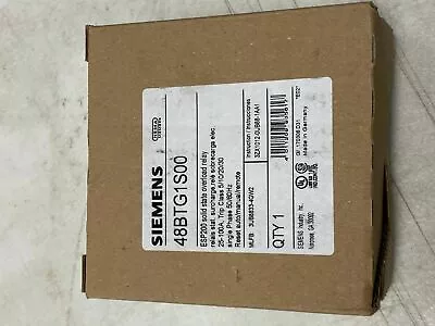Buy SIEMENS 48BTG1S00 ESP200 Solid State Overload Relay - 25-100AMPS • 375$