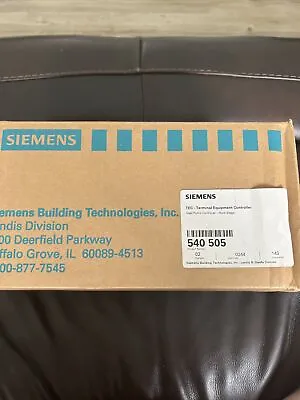 Buy SIEMENS 540-505 TEC HEAT PUMP CONTROLLER - Brand New In Sealed Box • 500$