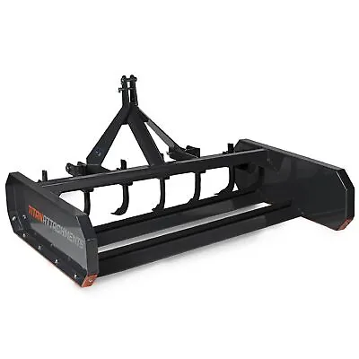 Buy Titan Attachments 6 FT Land Leveler And Grader With Shanks For 3 Point Tractor • 2,939.99$