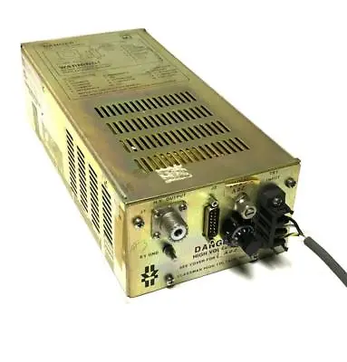 Buy Glassman Ps/mj10n1500-11 High Voltage Power Supply 0 To -2700 Vdc - Sold As Is • 149.99$