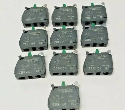 Buy Lot Of 10 Pcs. Schneider Electric ZBE-101 Switch Contact Block N/O • 35.99$