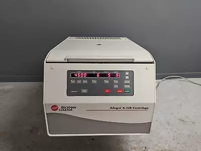 Buy Beckman Coulter Allegra X-22R Refrigerated Benchtop Centrifuge W/ SX-4250 Rotor • 1,650$