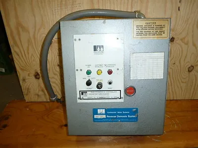 Buy For Parts Continental Reverse Osmosis System Control Box Model 3026 3216 3000GPD • 125$