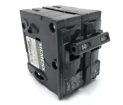 Buy Siemens Q250 Circuit Breaker 50 Amp 2-Pole Type K 120/240v • 18.50$